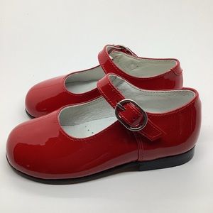 Faro Red patent leather Mary Jane NWT